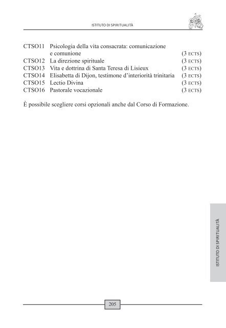 GUIDA ACCADEMICA 2012 - 2013 - Teresianum