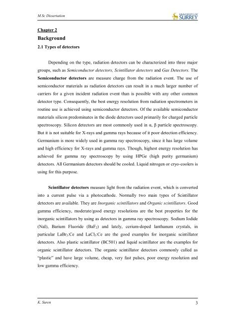 Suren Kandasamy Dissertation.pdf - University of Surrey