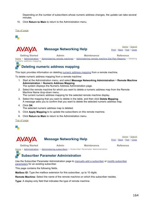 Administration printable guide - Avaya Support