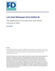 q for Gods Whitepaper Series - First Derivatives plc