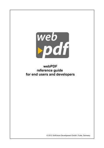 PDF documentation - Softvision Development GmbH