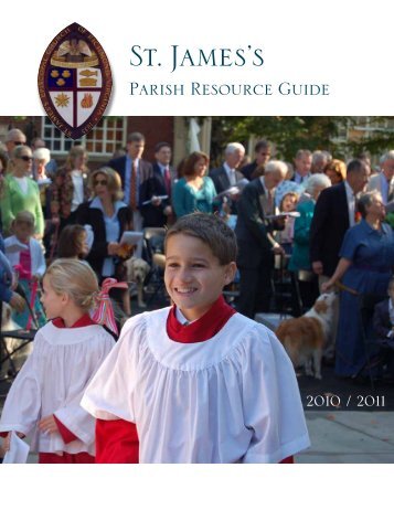 Parish Resource Guide - St. James's Episcopal Church