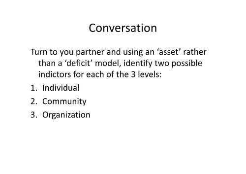 Evaluating A Salutogenic Approach to Health Promotion - Iuhpe ...