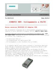 SIMATIC NET: Collegamento a PG/PC - giancarlomariani.net