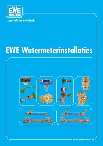 EWE Watermeterinstallaties - Schmidt Watertechniek