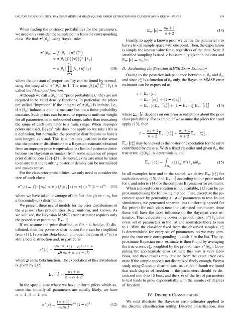 Bayesian Minimum Mean-Square Error Estimation for ... - IEEE Xplore