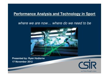 Performance Analysis- Ryan Hodierne - HP