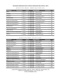 Programas 2007-2 - IFCS - UFRJ