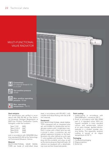 Multi-functional valve radiator - Vogelundnoot.com