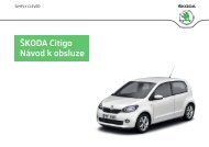 ŠKODA Citigo Návod k obsluze - škoda auto