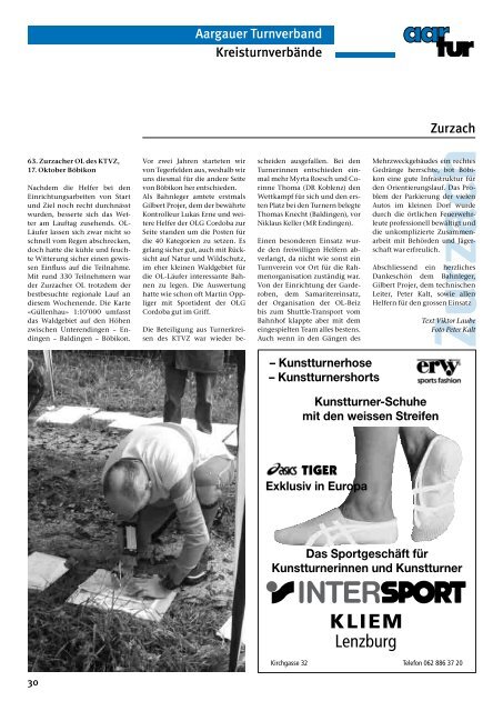 Ausgabe 05_2010 - Aargauer Turnverband