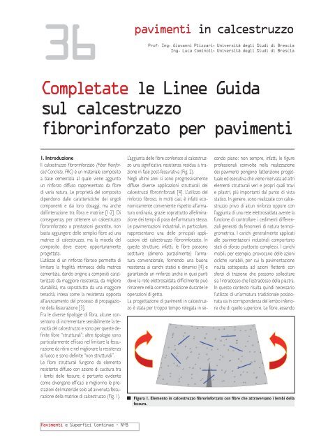 Completate le Linee Guida sul calcestruzzo ... - Conpaviper