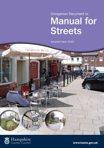 Manual for Streets - Hampshire County Council