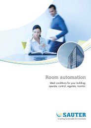 SAUTER Room automation (70011430003) - sauter-controls.com ...