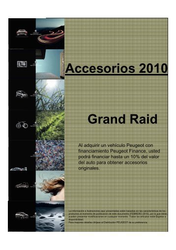 Catalogo Accesorios 2010 Grand Raid Web - Peugeot MÃ©xico