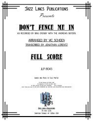 Don't Fence Me In - JLP-9045 - Score.mus - Ejazzlines.com