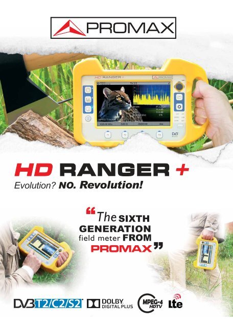 High definition TV analyser - HD RANGER+ - Polystar