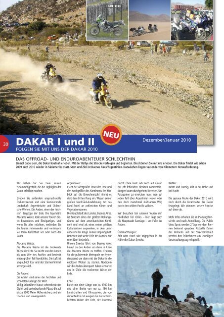 DAKAR I und II