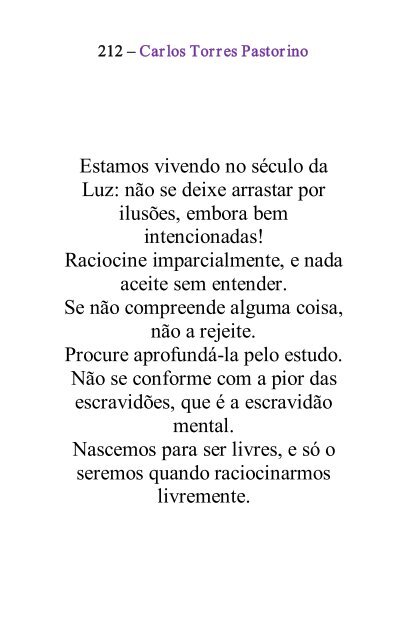 Torres Pastorino - Minutos de Sabedoria - Autores EspÃ­ritas ClÃ¡ssicos