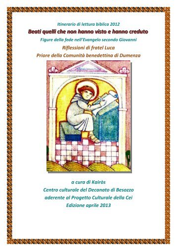 Beati quelli che non hanno visto e hanno creduto - Decanato
