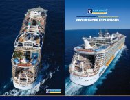 GROUP SHORE EXCURSIONS - Royal Caribbean International