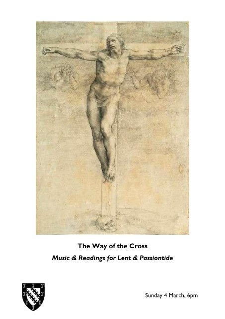 The Way of the Cross Music & Readings for Lent & Passiontide