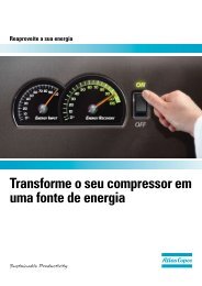 Transforme o seu compressor em uma fonte de energia - Atlas Copco