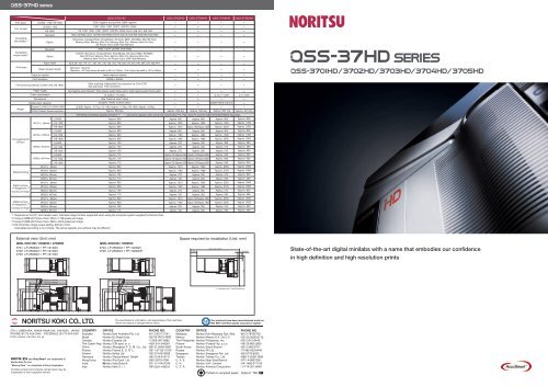 QSS-37HD Brochure