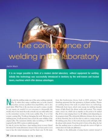 The convenience of welding in the laboratory - primotec
