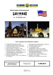 A 4-Flyer HUMMI-Reisen 7Tg Las Vegas 12