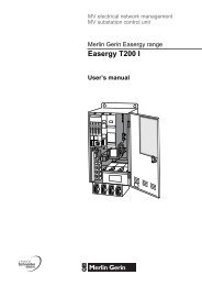 Easergy T200 I user manual - Schneider Electric