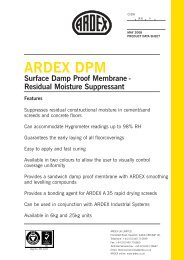 NEW ARDEX DPM:New ARDEX C2 - ARDEX UK Ltd.