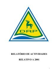 RELATÓRIO DE ACTIVIDADES RELATIVO A 2001 - Vetbiblios