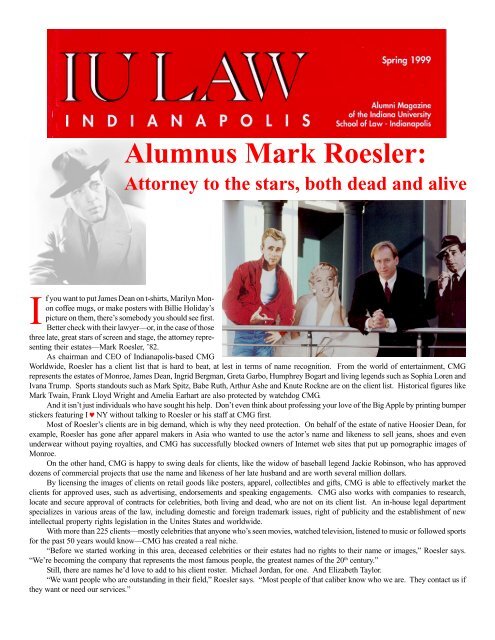 Alumnus Mark Roesler: