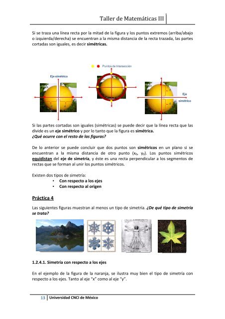 Taller de Matemáticas III