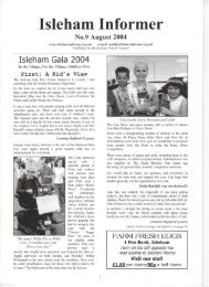 August 2004 - Isleham Informer