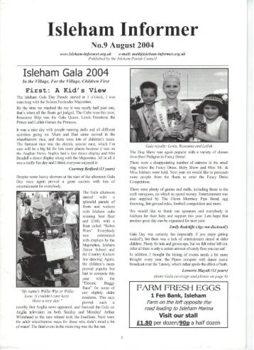 August 2004 - Isleham Informer