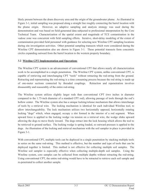 Source Zone Delineation Demonstration Report - Triad Resource ...