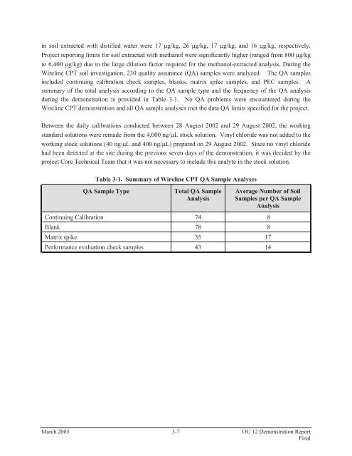 Source Zone Delineation Demonstration Report - Triad Resource ...