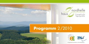 Programm 2 /2010 - Haus Nordhelle