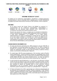 Informe TÃ©cnico ENFEN NÂº12-2010 - Imarpe