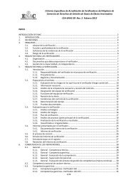 Criterios EspecÃ­ficos de AcreditaciÃ³n de Verificadores del ... - OBSA