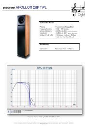 Baumappe Apollon Sub TML - quint-audio