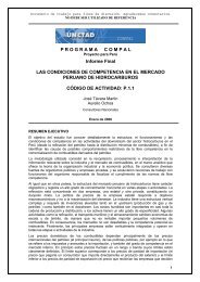 P R O G R A M A     C O M P A L Informe Final LAS ... - Unctad XI