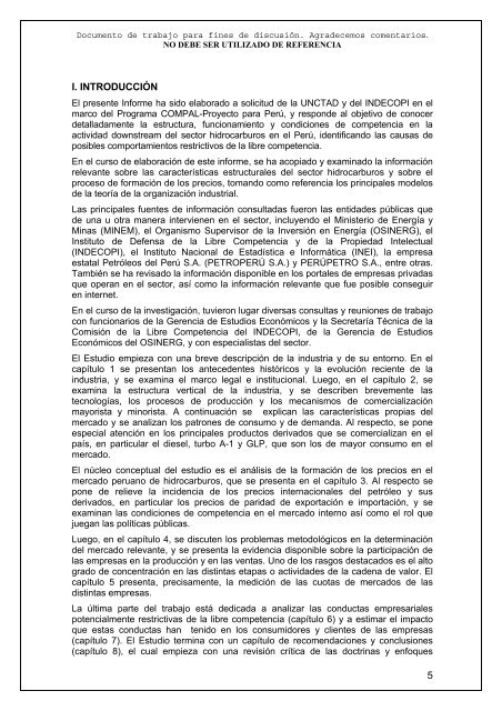 P R O G R A M A     C O M P A L Informe Final LAS ... - Unctad XI