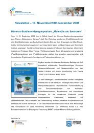 Newsletter â 10. November/10th November 2008 - GIST 2008