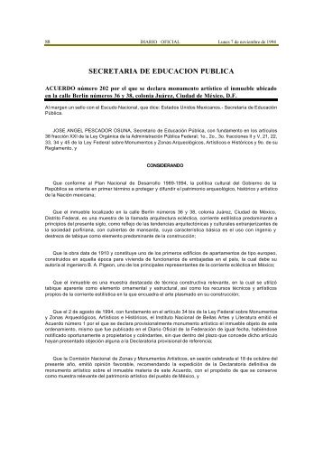 Acuerdo 202 - Normateca SEP - SecretarÃ­a de EducaciÃ³n PÃºblica