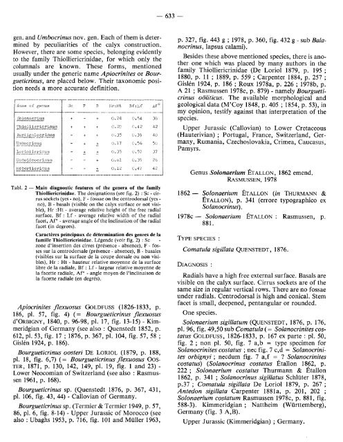 thiolliericrinid crinoids from the lower cretaceous of crimea