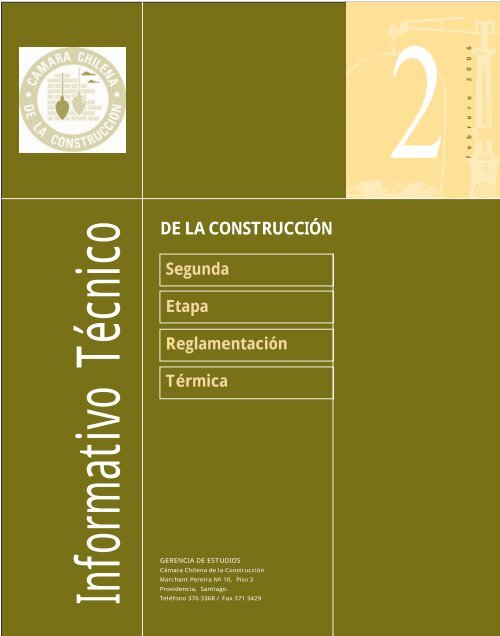 informe tecyport - Biblioteca - Cámara Chilena de la Construcción