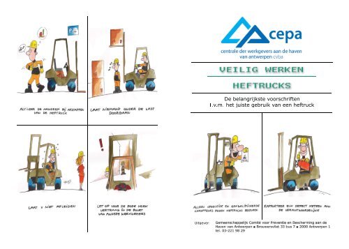 Veilig werken - heftrucks - Cepa